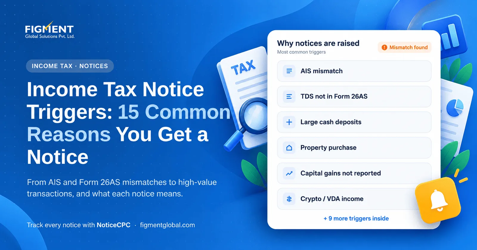 Income tax notice triggers