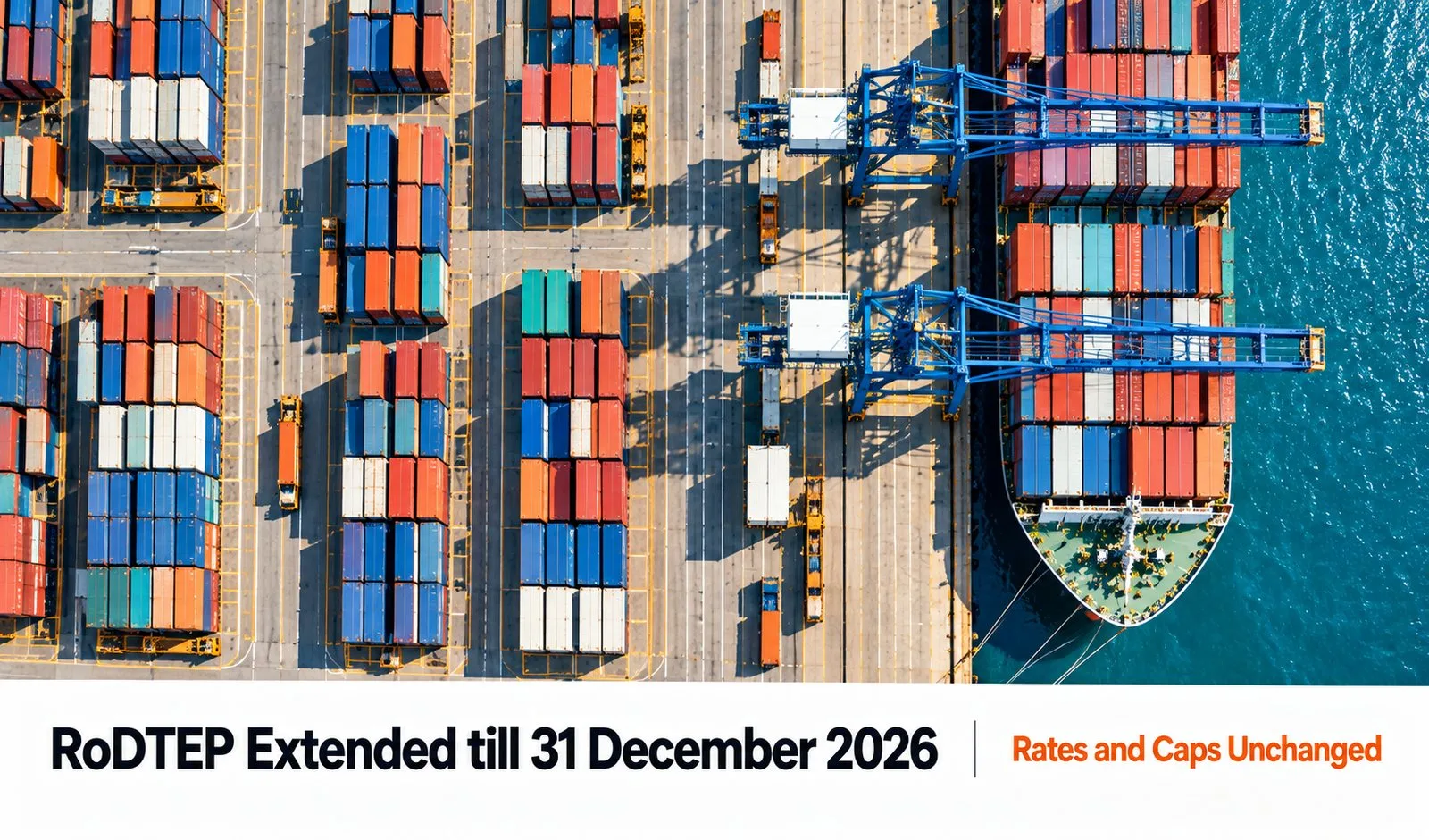 RoDTEP Scheme Extended Till 31 December 2026