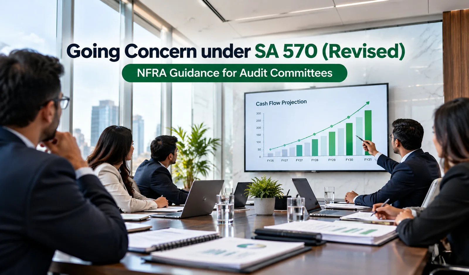 NFRA guidance on going concern under SA 570 Revised for audit committees